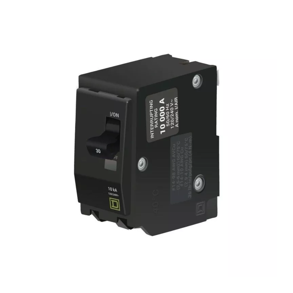 Square D QOB230 30 Amp 2 Pole Bolt-On Circuit Breaker - (Qty 3)