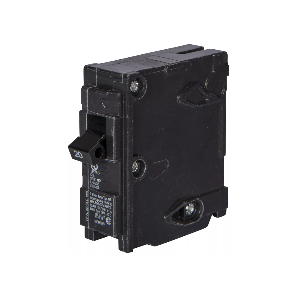 Siemens Q120 20 Amp 1 Pole QP Plug-In Circuit Breaker - (Qty 10)