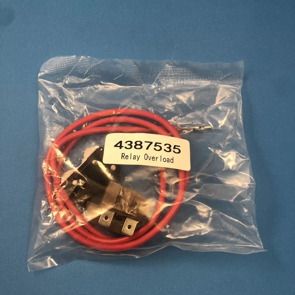 4387535 Refrigerator Relay & Overload for Whirlpool Kenmore compressor