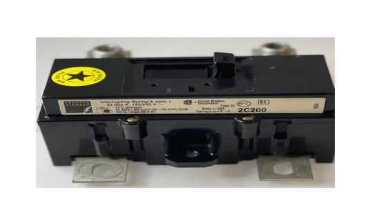 Federal Pioneer 2C200 200 Amp 2 Pole Plug-In Main Circuit Breaker 240 Volt (Used)