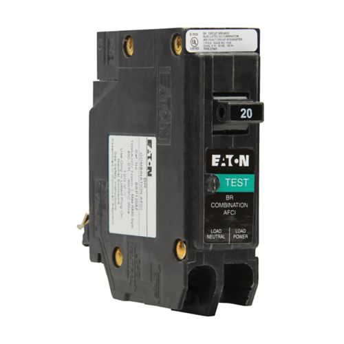 Eaton BRP115AFC 15 Amp 1 Pole AFCI Circuit Breaker Plug-In