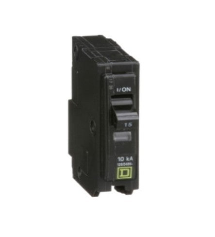 Square D QO115 15 Amp 1 Pole Plug-In Circuit Breaker