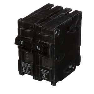 Siemens Q215 15 Amp 2 Pole Plug-In Circuit Breaker