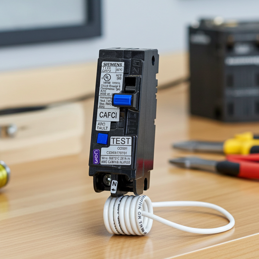 Siemens QA115AFCCSA Arc Fault (AFCI) 15 Amp 1 Pole Circuit Breaker Plug-In