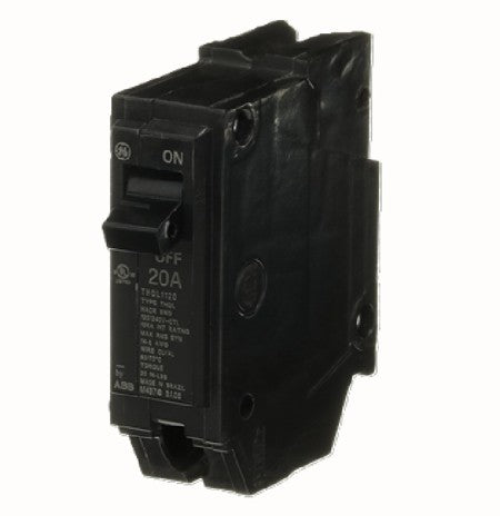 GE THQL1120 20 Amp 1 Pole Push-On Circuit Breaker